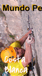 Mobile Screenshot of costablancaclimbing.co.uk